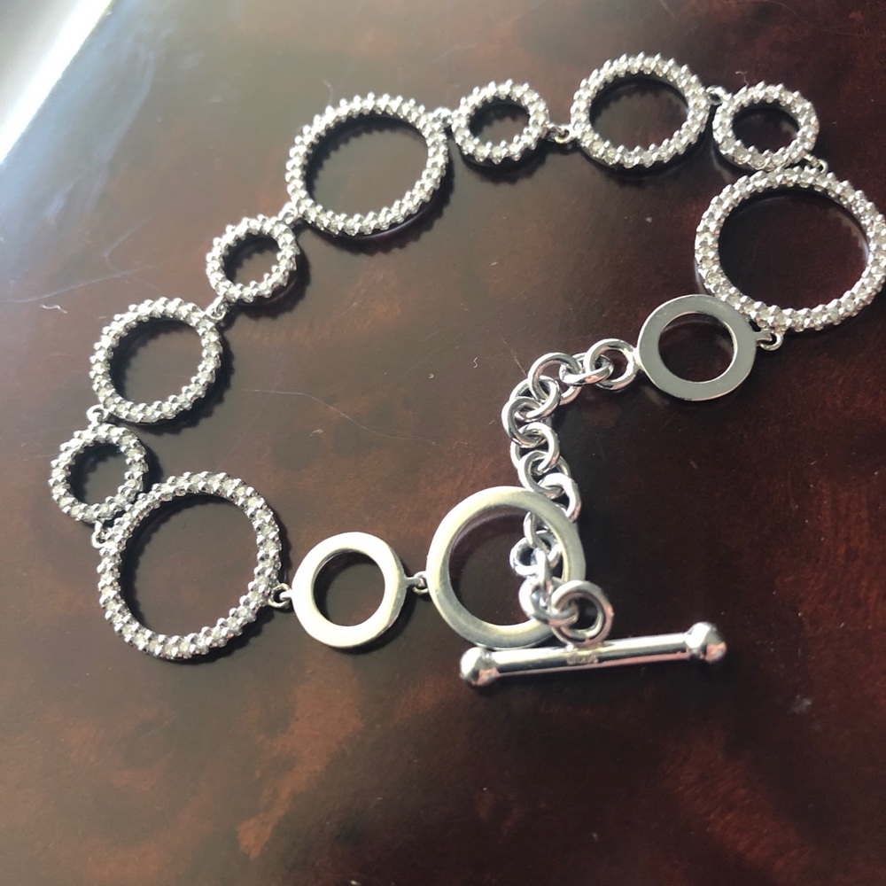 COPY - 14k White Gold Diamond Bracelet